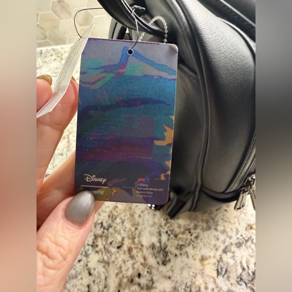 Disney Villain Series Malificent Loungefly Dragon Mini Backpack - - Picture 7 of 8